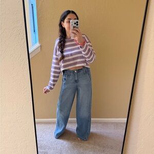 Celebrity Pink Light Blue Flare Jeans